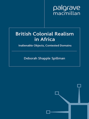 cover image of British Colonial Realism in Africa